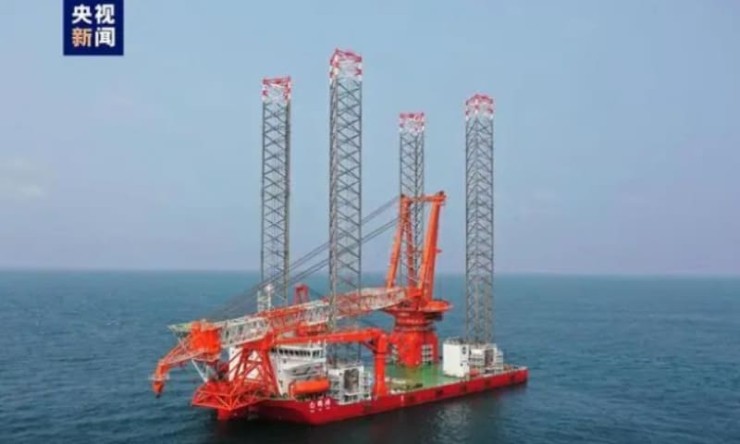 세계 최초 2000톤급 해상풍력 설치 플랫폼