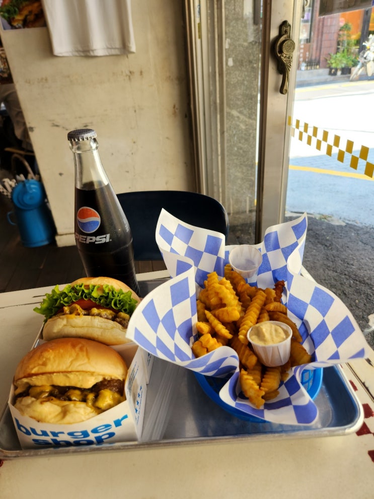 부산 전포 서면 수제햄버거 추천맛집 / 버거샵