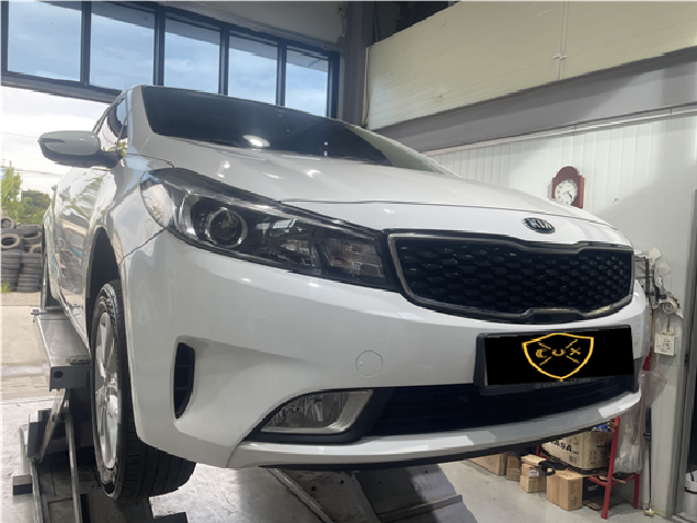  키큰이네 타이어) k3 205-55-16 중고 타이어 교환