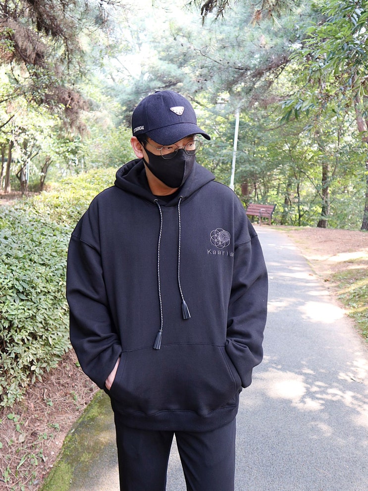  카아리아 남자후드티 데일리룩추천