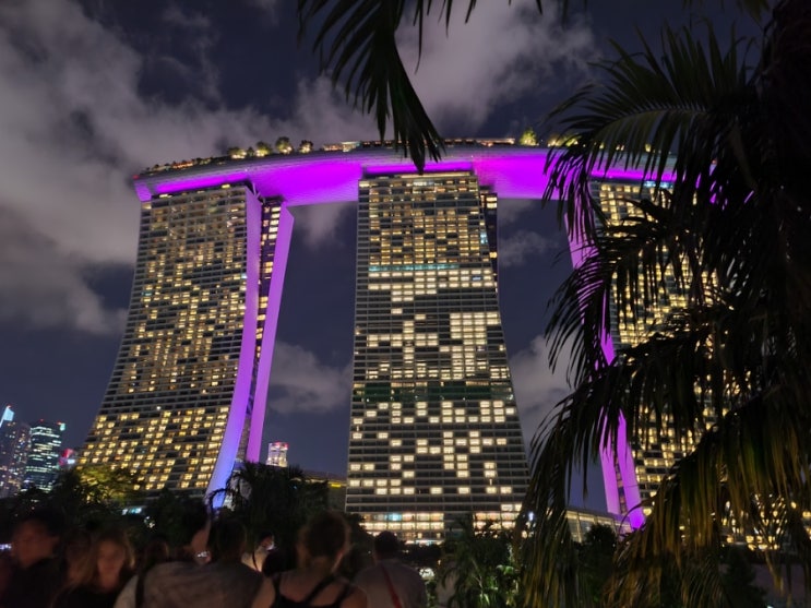  싱가포르 마리나베이샌즈 디럭스킹 가든뷰 수영장 모두 Marina Bay Sands