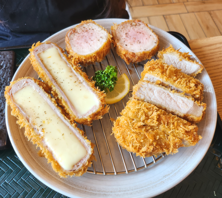  울산 더테라스가든 돈까스 맛집 부드러운 삼백돈돈가츠