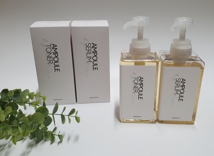  기초화장품추천 스킨도로시 대용량 어성초 텐션 토너 & 꿀광 세럼 민감성피부 모여~!