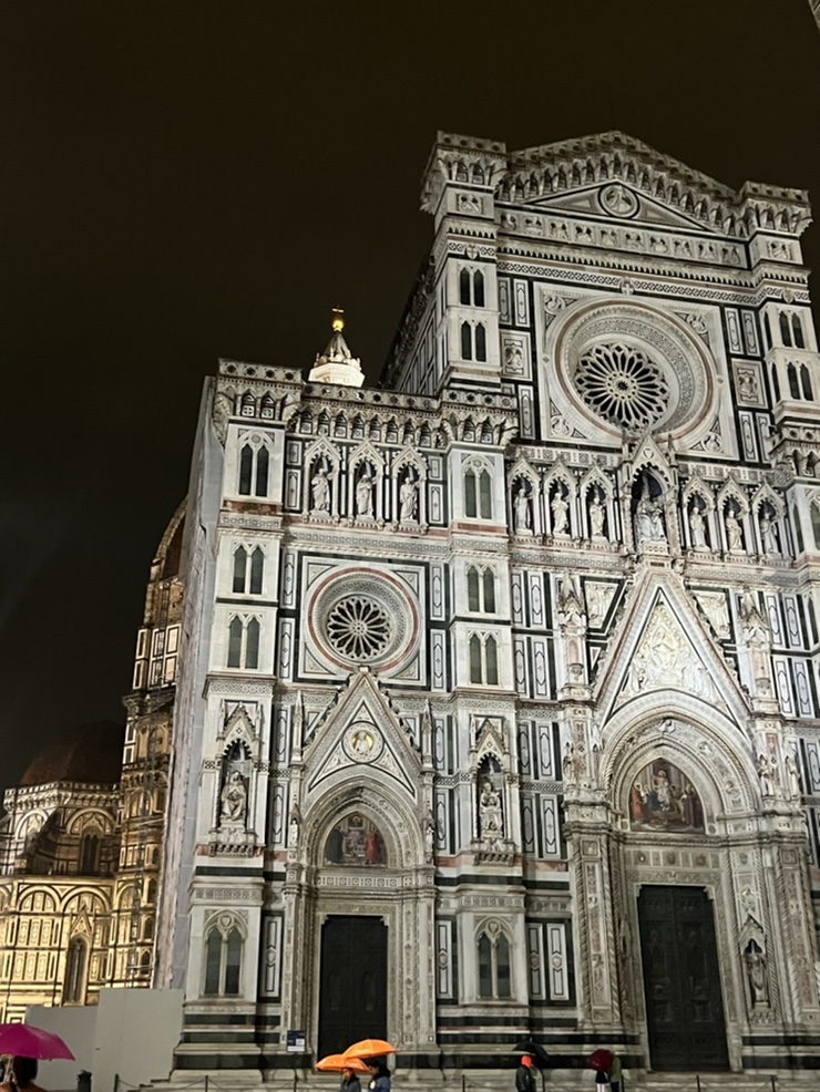 또 와버렸다 이탈리아 6 : 비오는 피렌체의 야경