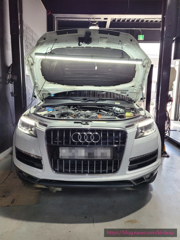 [아우디q7 3.0 tdi 디젤흡기크리닝 dpf클리닝 인젝터클리닝] 인천수입차카센터 인천디젤흡기크리닝 인천dpf 주원모터스