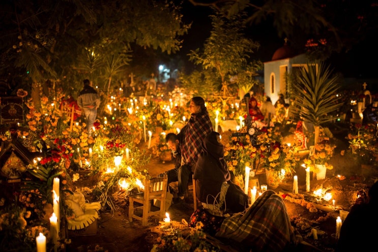 멕시코 죽은자의 날 (망자의 날) 축제 중미여행 준비 : 멕시코 할로윈 (영화 코코의 배경)