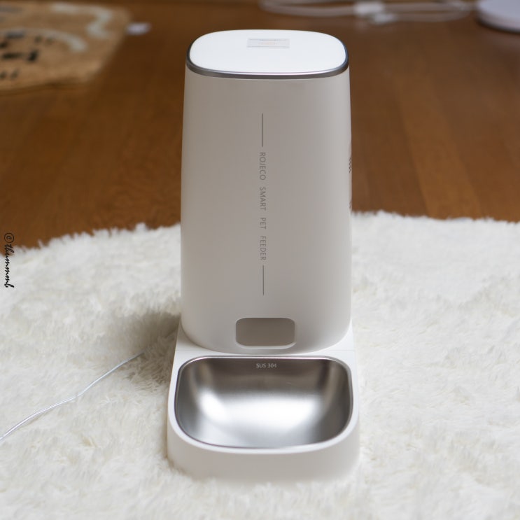  애완동물 고양이 자동급식기 로제코 ROJECO SMART PET FEEDER 알리익스프레스 구매 및 사용기