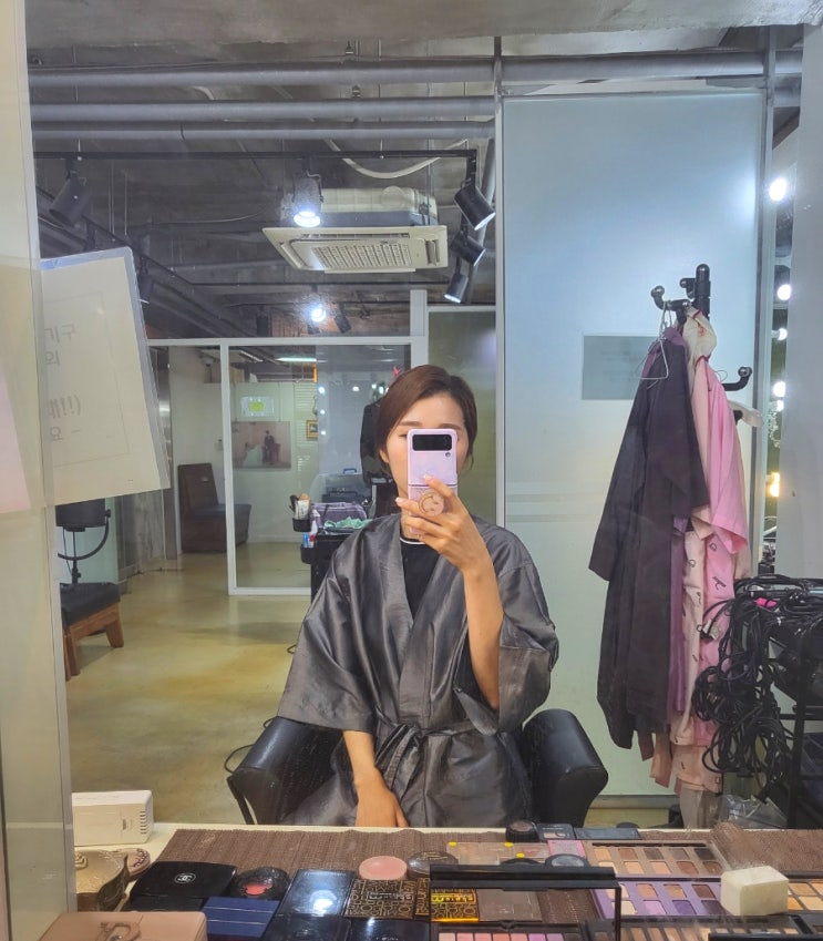  [펜타그라피] 스튜디오 웨딩촬영 (신부 메이크업후기)