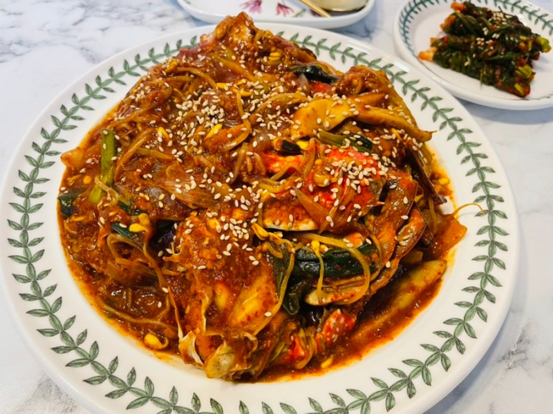 냉동 꽃게 꽃게찜 소스 꽃게 요리 양념 꽃게찜 레시피