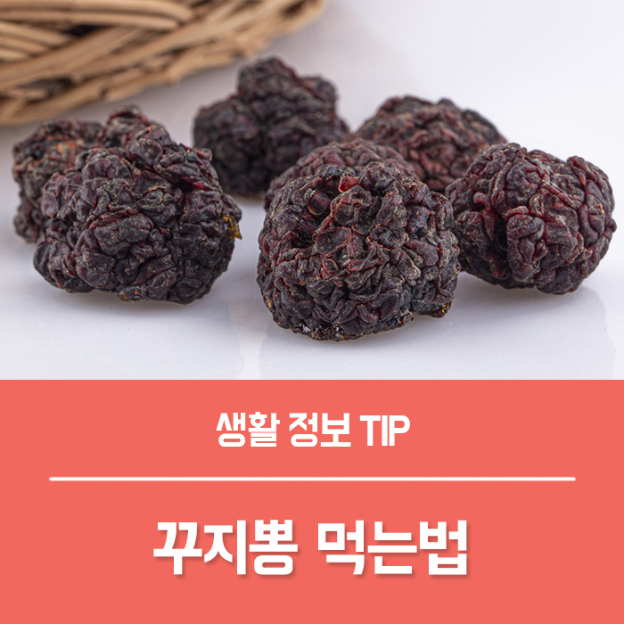  구찌뽕 효능 5가지, 꾸지뽕 뿌리 나무 잎 열매 먹는법