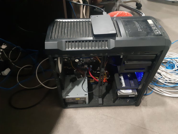  부천 컴퓨터수리 데스크탑 조립PC 하드디스크 불량 SSD 교체