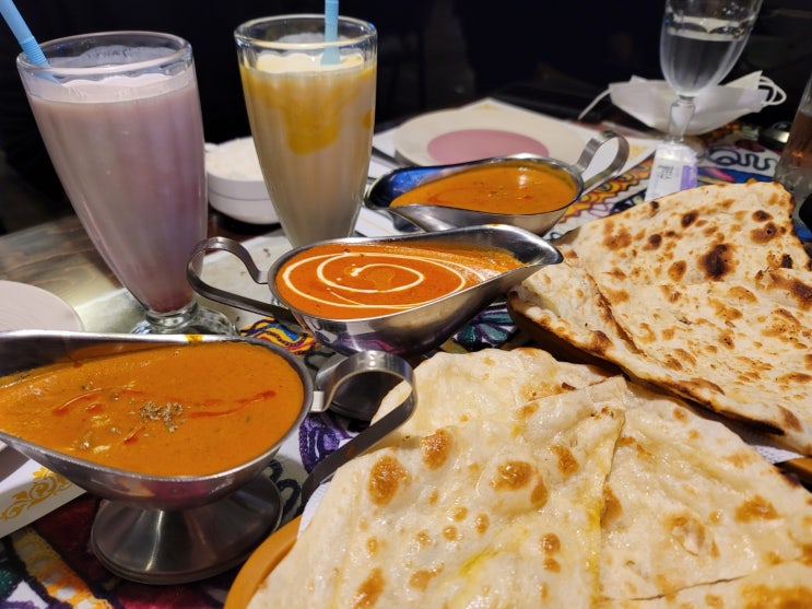  울산 이색 맛집, 삼산동 현지인 카레 전문점 '나마스까르', 인도 맥주 한잔하면서 데이트 코스로 좋아요~