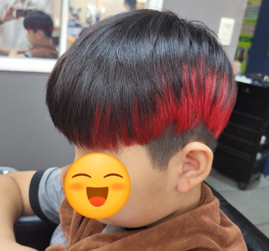  레드포인트 염색