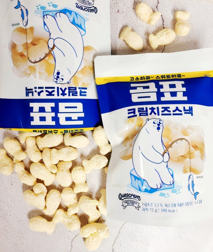 CU 곰표크림치즈스낵 신상 편의점 과자 재구매반반 솔직후기 CU 곰표크림치즈스낵 신상 편의점 과자 재구매반반 솔직후기
