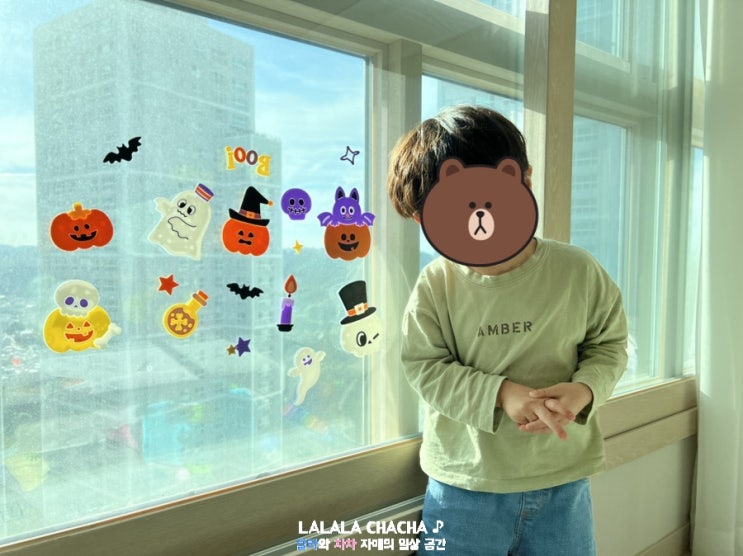  다이소 할로윈 의 밤 귀여운 망토 의상, 스티커, 파티소품 들
