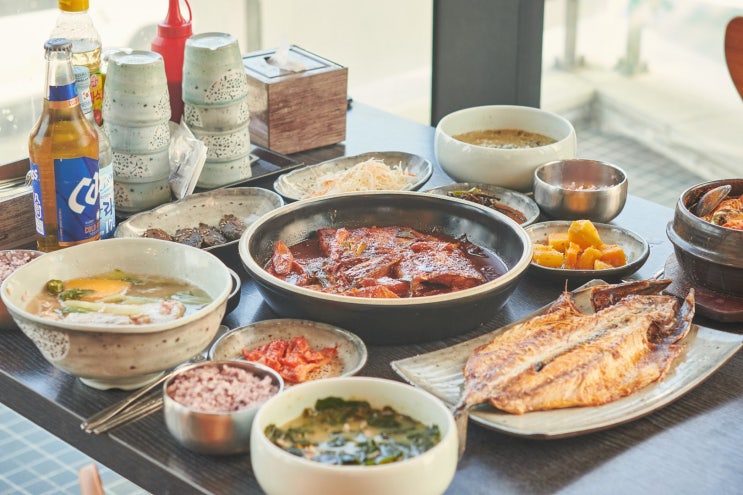  제주도 맛집 향토음식의 대가 산지물 몸국이 끝내주는 신설오름
