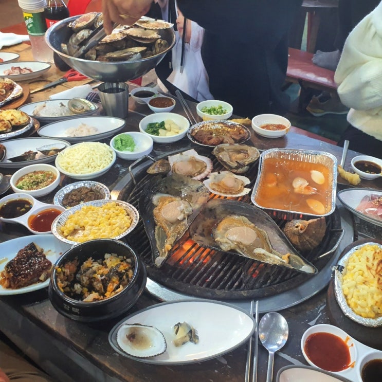  삽교호 조개구이 랜덤맛집탐방 인형뽑기황제 출몰