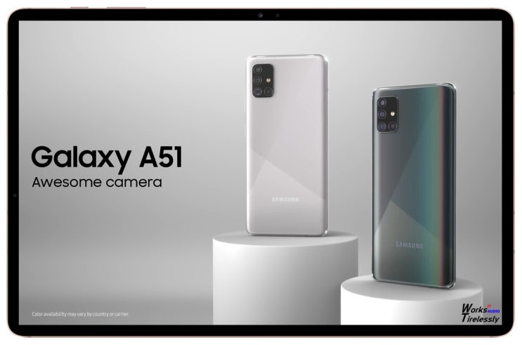  삼성폰 갤럭시 A51 5G 중저가폰, 무선충전 해외 LTE 정리