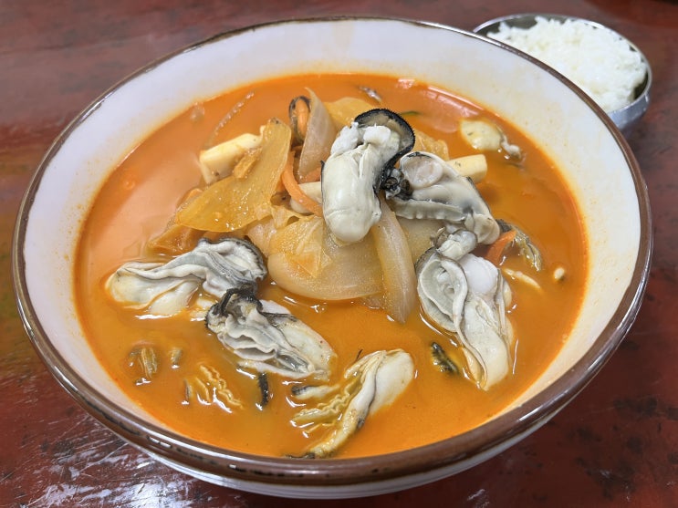  겨울엔 굴짬뽕 못참지ㅠ