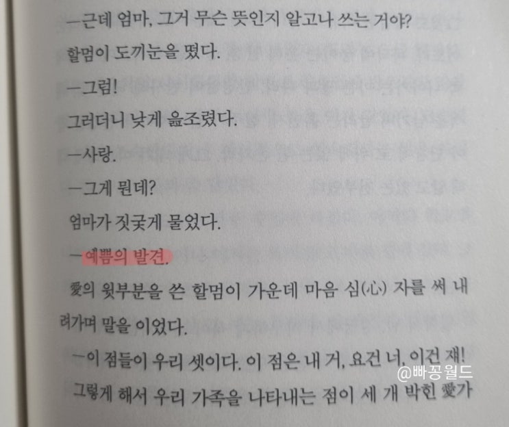  예쁨의 발견