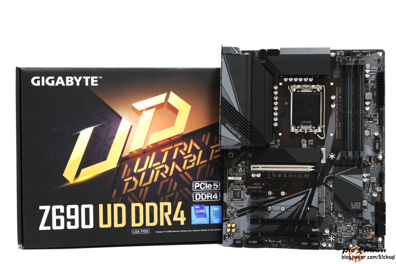 [메인보드] GIGABYTE Z690 UD D4 (feat. 12600KF)
