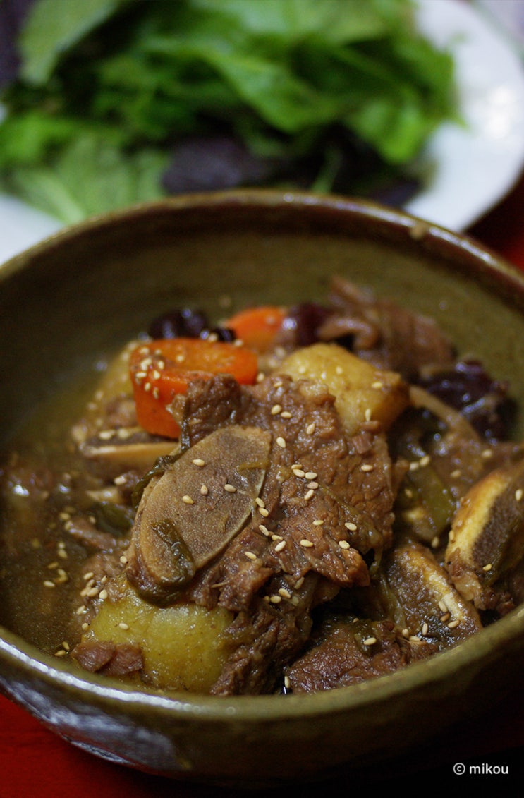  빠르게 만드는 LA갈비찜 덮밥 만들기