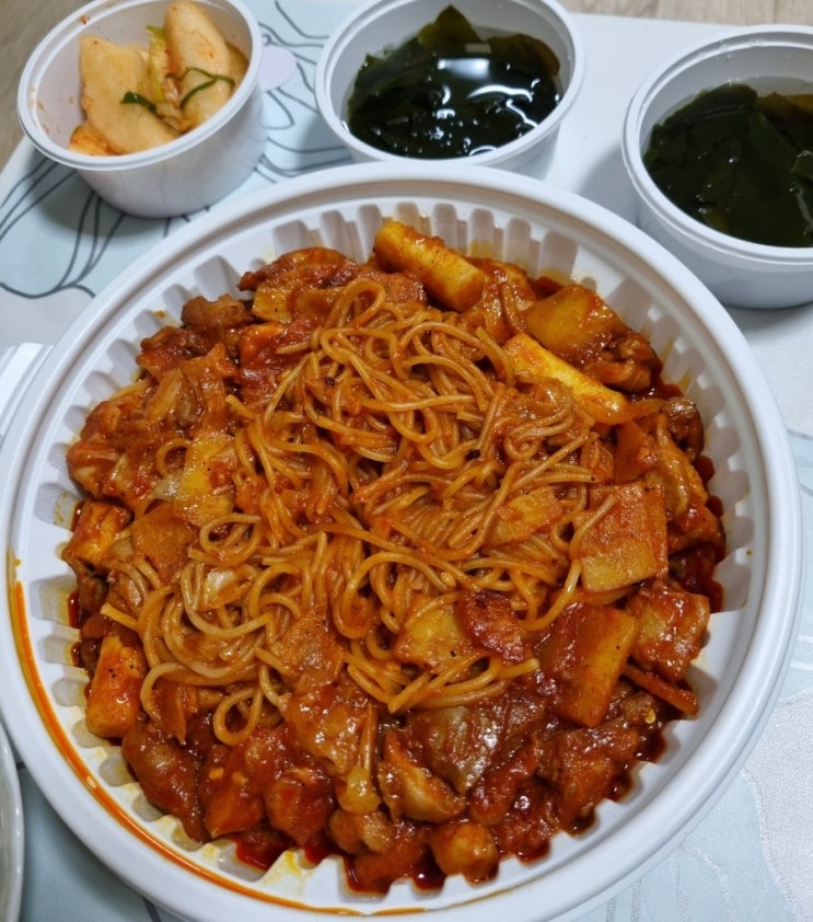  [연신내 여리네 닭갈비 Take-out 후기] * 파스타면 닭갈비