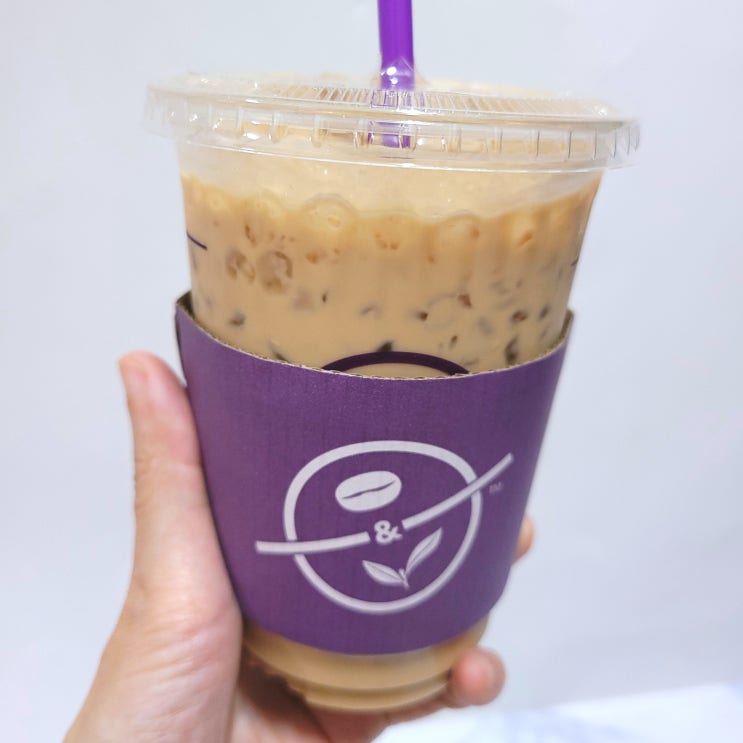  커피빈 디카페인 카페라떼 달달한 디저트랑 먹기 좋아요
