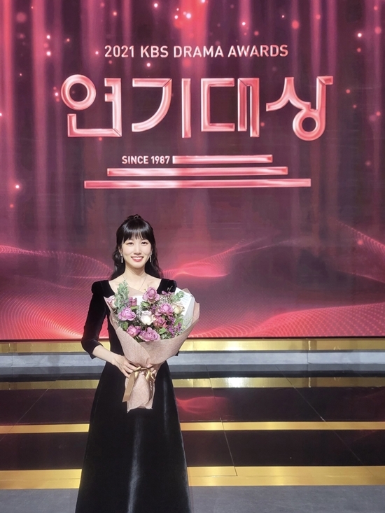 박은빈, 'KBS 연기대상' 3관왕 영예 "K-사극 역사 신기하고 경이로운 경험"