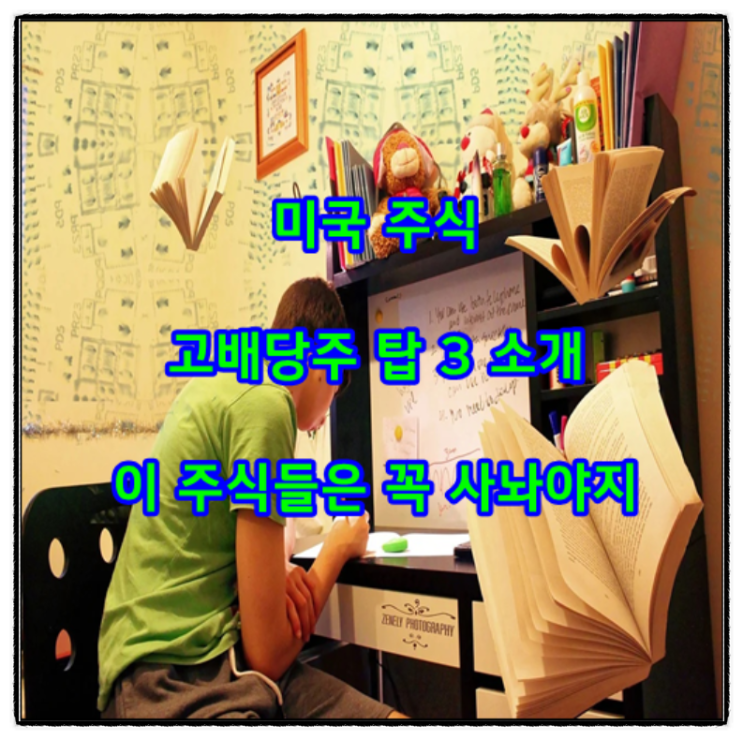  미국 주식 고배당주 탑 3 소개(feat. 이 주식들은 꼭 사놔야지)