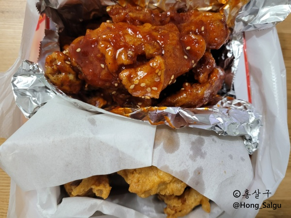 [창동 가성비 치킨] 맛나치킨 골뱅이 홍어호프 배달 후기/가격/위치