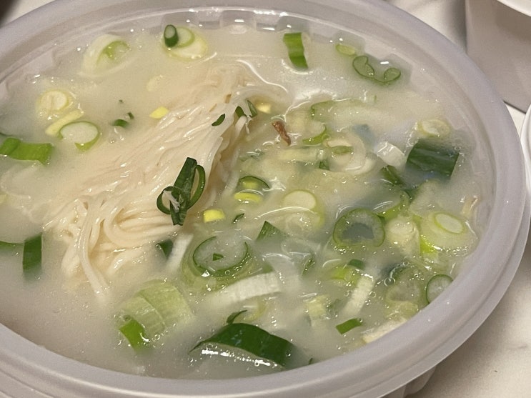 백종원의 인생설렁탕 구로구청점 매콤밀전세트
