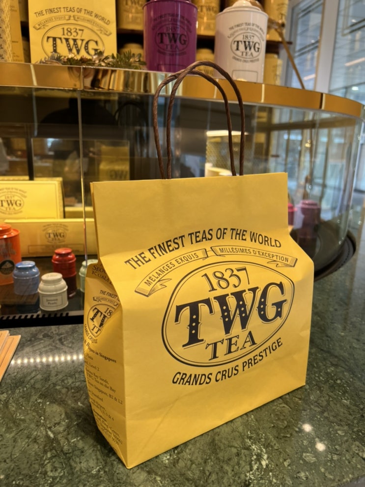  1837 TWG티 티더블유지티 압구정 [주차,메뉴,선물]