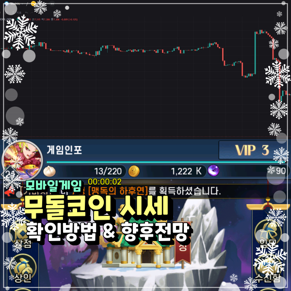 무돌코인 시세 무한돌파삼국지 리버스L 서비스 이후 어떻게 될까? 향후 전망은?