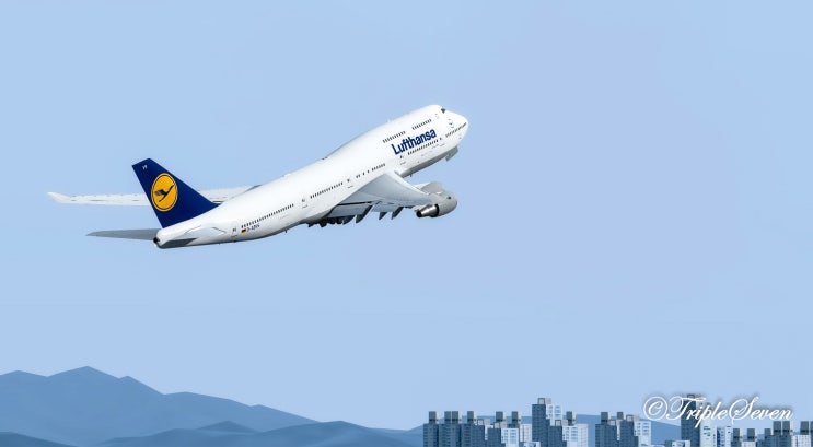  [P3D] 2022년도 새해 첫 비행일지! 루프트한자 B747-400 서울/인천 - 프랑크푸르트 비행일지! (PMDG 747)
