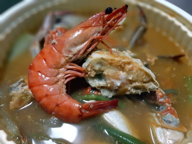  울산맛집 남해꽃게탕 배달찐리뷰 : 꽃게탕 쭈꾸미맛집추천