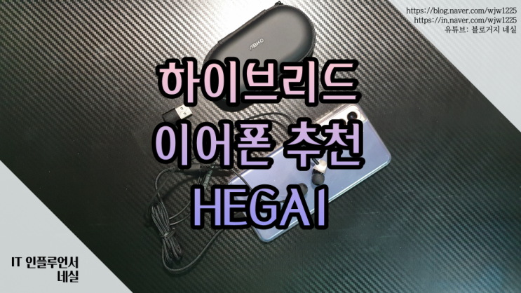 게이밍이어폰 HEGA1 USB C 포트 커널형이어폰으로 컴퓨터 게임도 가능