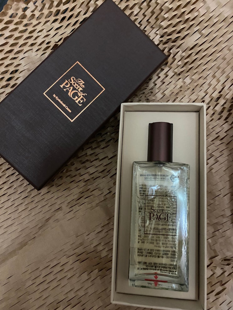  [교보문고 룸스프레이]The Scent of PAGE 시그니처 향 후기 :)