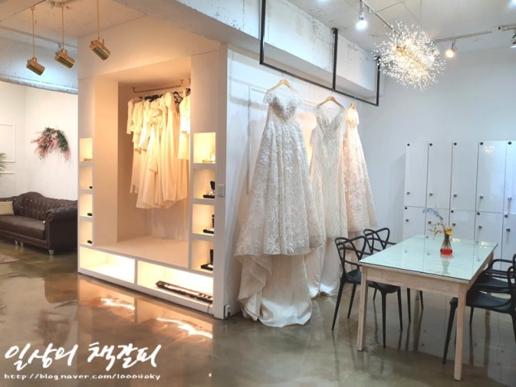  청주 웨딩드레스 충북웨딩타운 <마리 드 블랑>에서 스냅 의상 대여했어요!