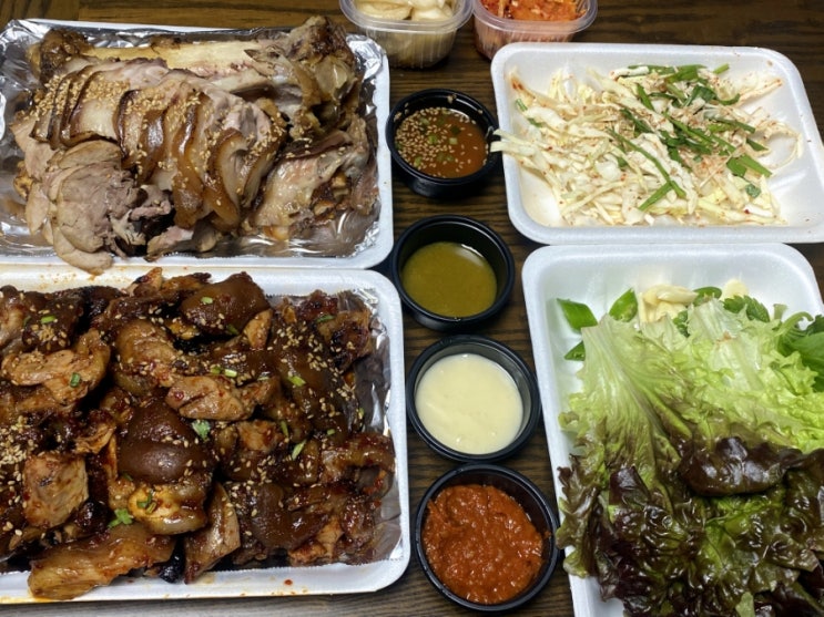  오감만족 feat.불족발 & 숯불족발 반반