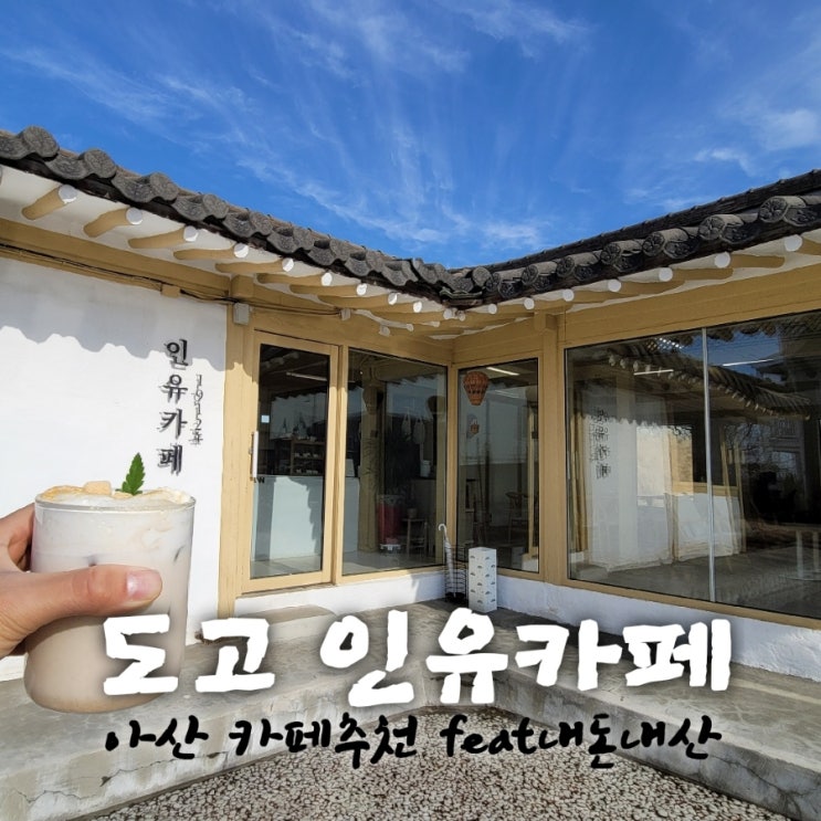  인유카페 [충남 아산 도고 카페추천  feat 내돈내산후기]
