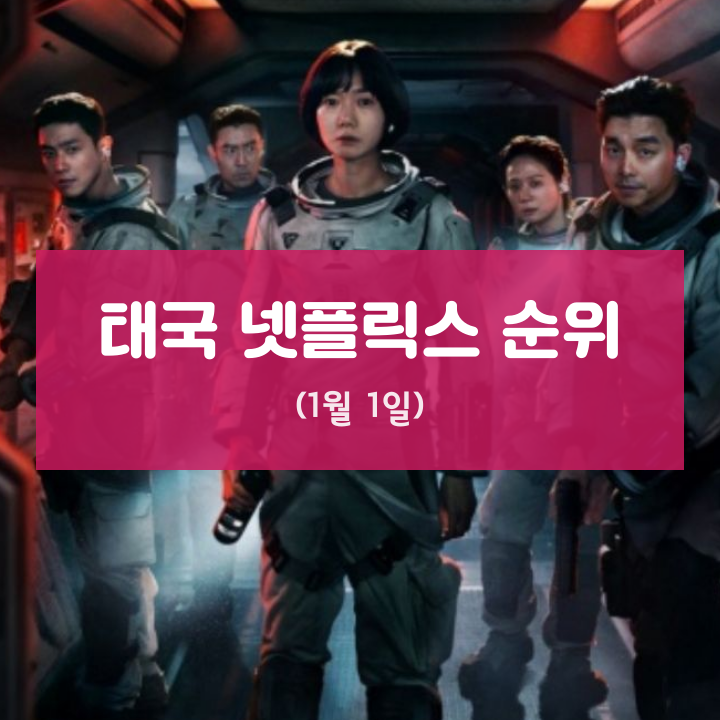  태국 넷플릭스 순위 (1월 1일)