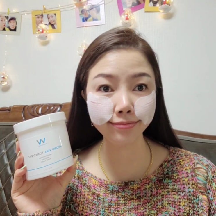  원진이펙트 DJ소다 토너패드 비건화장품