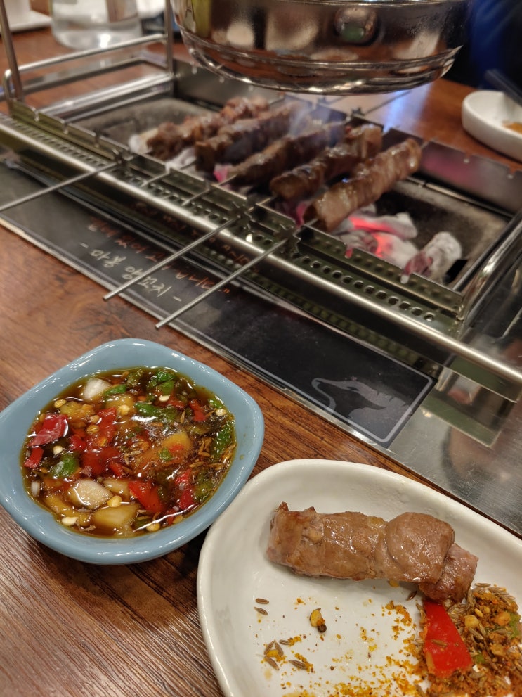  문정 양꼬치 꿔바로우 맛집 마봉양꼬치