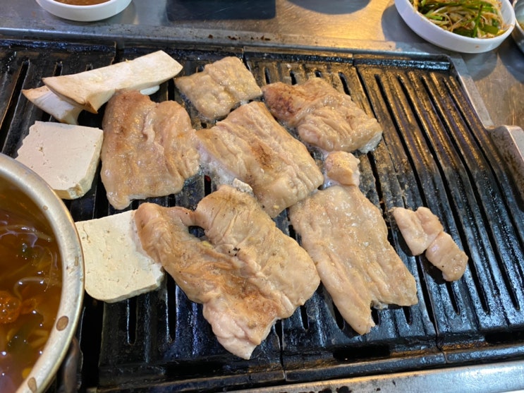  안산 상록수역 돈방석연탄구이 포장마차갬성