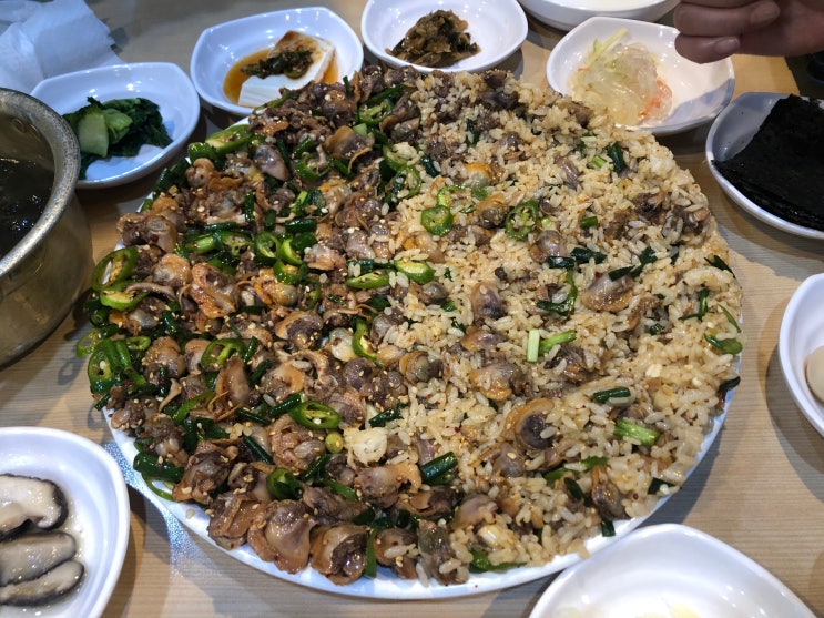 강릉 꼬막비빔밥 맛집 엄지네 포장마차 대박