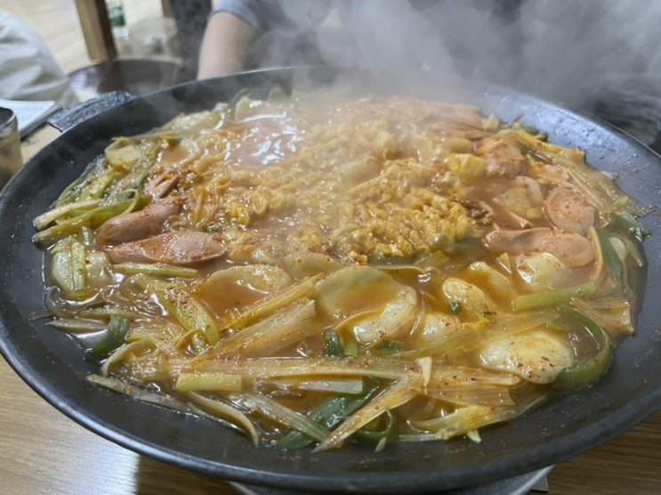  의정부 부대찌개거리 맛집 오뎅식당 너무 맛있었던 부대찌개