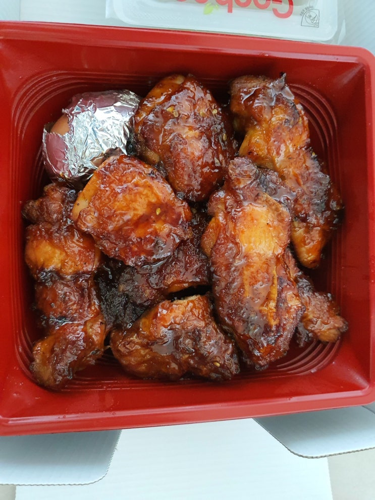  굽네치킨 갈비천왕 순살 갈비치밥 카카오톡 선물