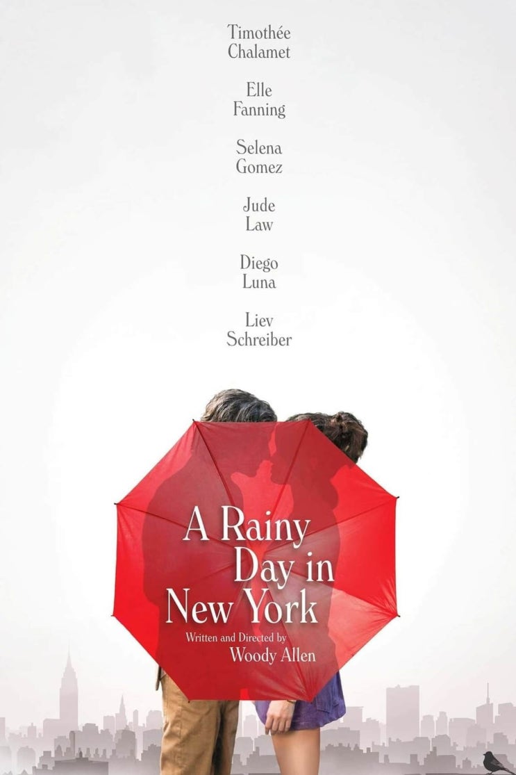 넷플릭스, 영화 '레이니데이인뉴욕(Rainy Day in NewYork)', 미국, 2020 넷플릭스, 영화 '레이니데이인뉴욕(Rainy Day in NewYork)', 미국, 2020