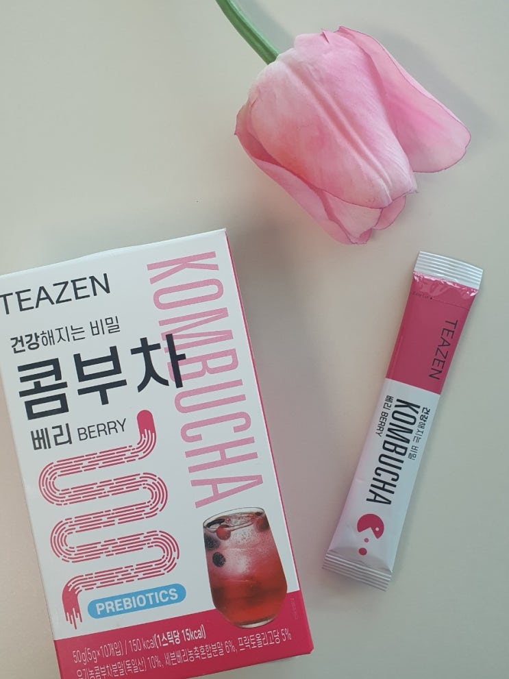  내돈내산 리뷰]티젠   콤부차